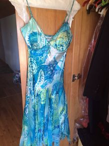 100% silk dress