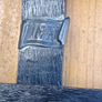 Vintage/Antique Metal Cross/Timber Image 4