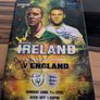Wayne Rooney John O Shea signed Ireland v England 2015 programme Image 5