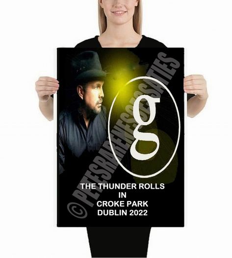 Garth Brooks Croke Park Dublin 2022 A2 Size Poster