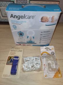 Baby Safety bundle - Angelcare Baby Monitor/Socket Covers/Corner Cushions/Wrist Link
