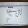 Dfs 4 Seater, 3 Seater & ottoman Image 5