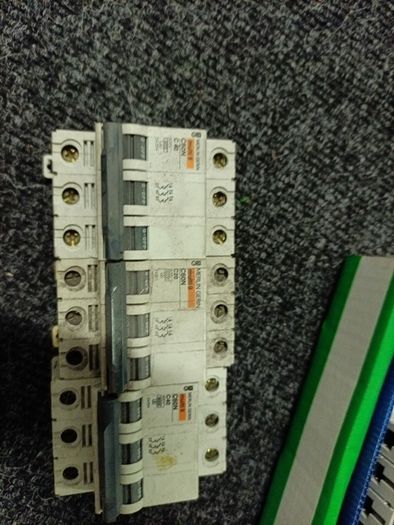 Various MCC and protection devices RCD MCB