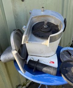 Sammic vegetable prep machine and Robot coupe Ultra