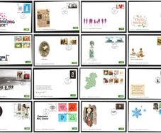 Collection 2015 Ireland Commemorative Stamps An Post First Day Cover (FDC). Collection of 16 covers.