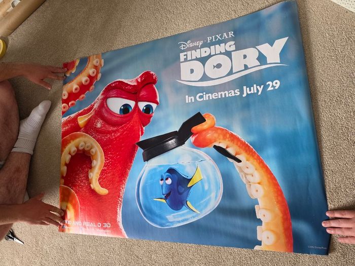 Finding Dory original cinema poster