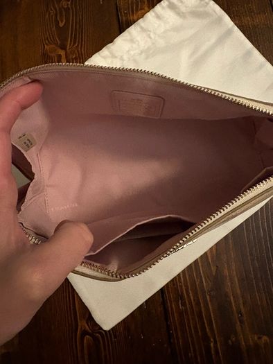 Authentic Coach Floral Cosmetic Pouch / Makeup Bag (With Dustbag & Care Card)