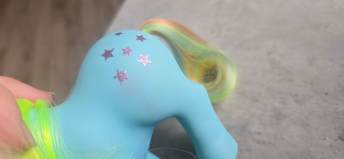 Starflower Star Flower HTF Rainbow Ponies MLP G1 My Little Pony
