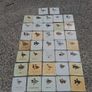 37 X Mid Century Avian Metal Display Plaques Image 2