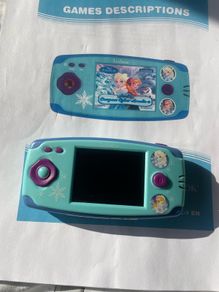 Frozen games console - with instructions