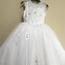 Beautiful  Communion Dress (Polka) with Bolero) Image 7