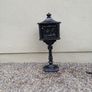 Cast aluminium post box Image 2