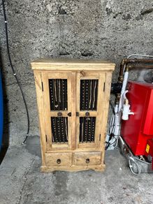 Vintage Mexican Style Cabinet