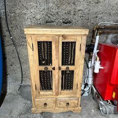 Vintage Mexican Style Cabinet