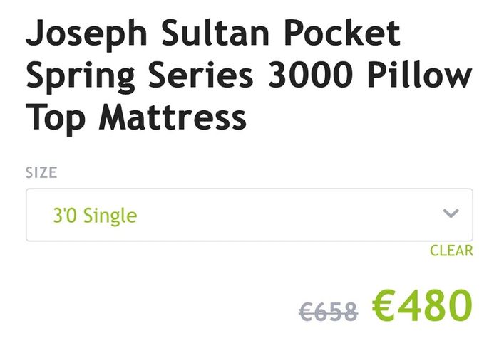 Mattress and Bed Frame