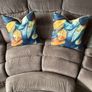 DFS 4 Seater Manual Reclining Sofa + Matching Storage Footstool Image 7