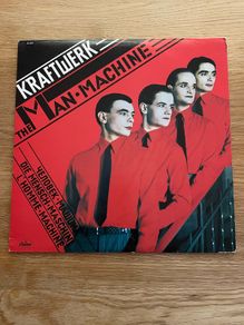 Kraftwerk - The Man Machine 12" LP - 1993 Re-Issue