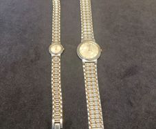 Two Seiko watches one mens and one womens from 1993