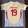 Kids 2024 Lamine Yamal Spain Away Kit Image 2