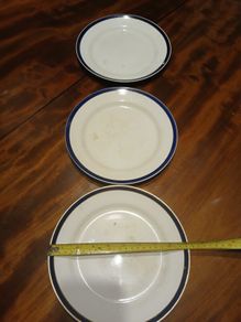 3 Vintage Arklow Pottery Plates