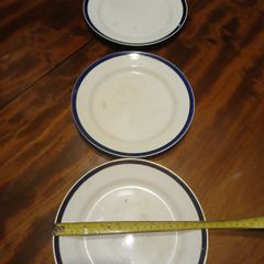 3 Vintage Arklow Pottery Plates