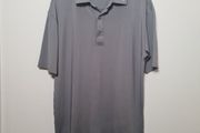 mens DRUIDS golf top t shirt 100% polyester grey Size large