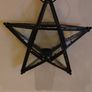 Glass Star Candle Holder Image 2