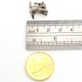 Vintage Cat Silver Charm Image 9