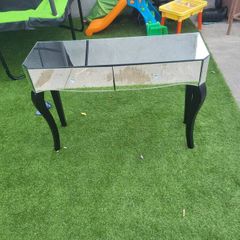 Mirrored Console or Hall  Dressing Table 2 Drawers