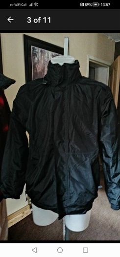 beautiful new mens raggatta black jacket