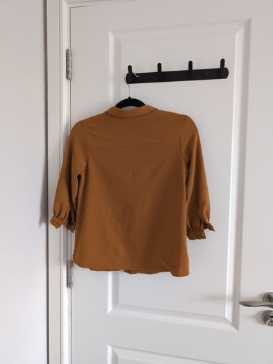 All About You mustard yellow top
