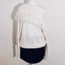 Moon River White Off-Shoulder Knit Jumper, Size M, New Image 4