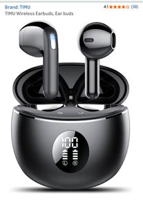 TIMU Wireless Earbuds, Ear buds