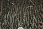 925 Sterling Silver Our Lady of Lourdes Necklace