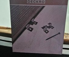 DECKRO composite decking installation kit