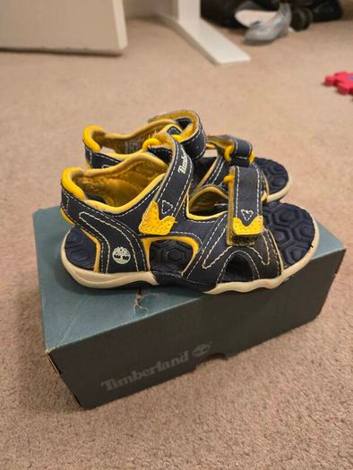 7.5 UK size 24 Timberland Toddler Strap Sandal Shoes