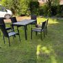 Six chairs on table 120 Image 6