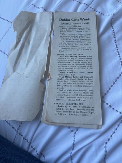 Dublin Civic Week 1927