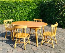 Table and 4 chairs