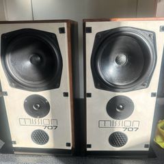 Mission 707 vintage speakers