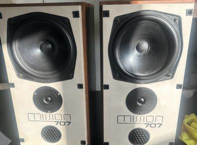 Mission 707 vintage speakers