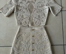 Maje knit Top & Skirt