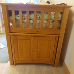 Kids bed, mid sleeper.Julian Bowen Barcelona Pine Mid Sleeper with Right Hand Ladder