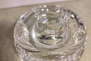 VINTAGE Waterford Candle Holder, Waterford Crystal 2 Way Candle Holder, Irish Crystal Round Taper Candle. No 32.