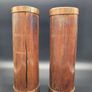 Chinese Qing 19th Century Carved Bamboo Brush Pots Image 3