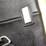 Kenneth Cole Large Black Leather holdall With Habdles And Shoulder Strap. and Image 7