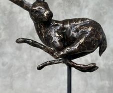 Running Hare - Speckled Bronze