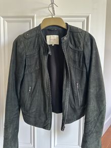 Maje vintage suede jacket