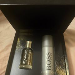 Hugo boss bottled mens aftershave set new