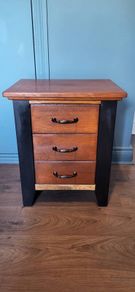 White Oak bedside locker